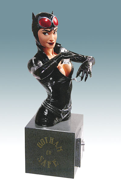 dc comics vinyl bust bank catwoman