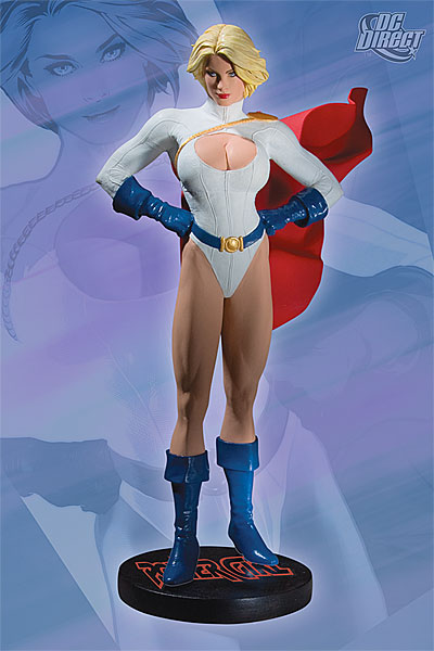 Cover Girls of the DC Universe Adam Hughes Power Girl Statue from DC Direct