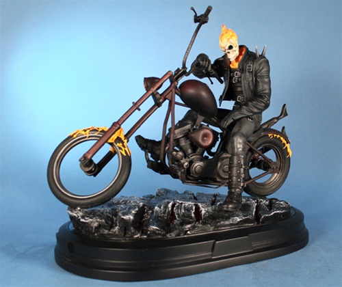 Ghost Rider Statue from Gentle Giant