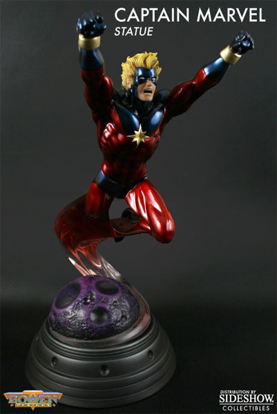 Captain Marvel Mar-vell Statue from Bowen Designs and Marvel