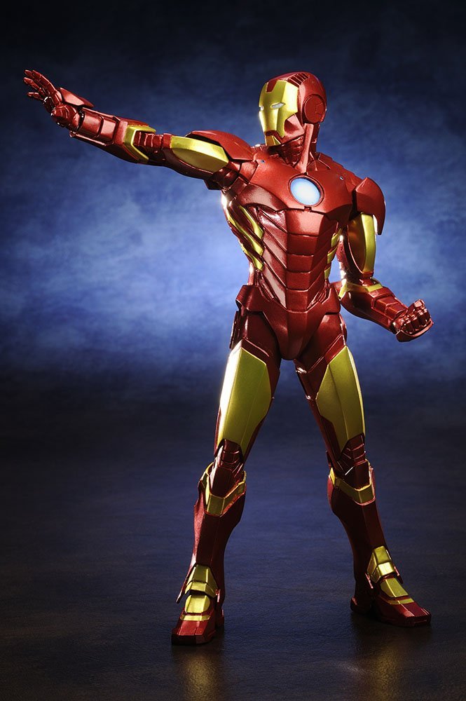 Iron Man Marvel Now Red Color Variant - ARTFX+ Statue from Kotobukiya