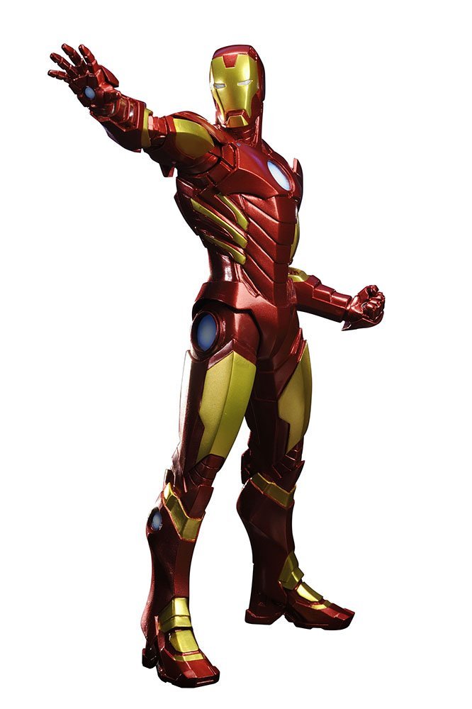 Iron Man Marvel Now Red Color Variant – ARTFX+ Statue from Kotobukiya
