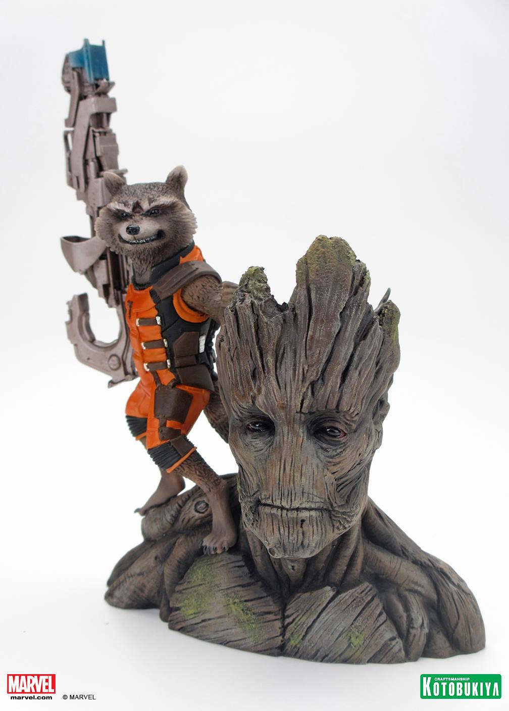 Guardians of the Galaxy Rocket Raccoon and Groot ARTFX+ Statue