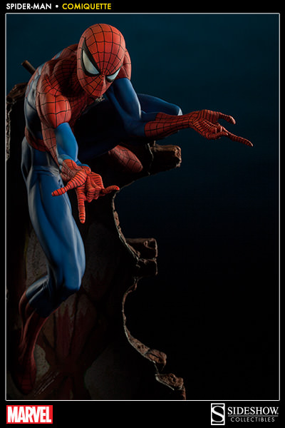 Spider-Man Comiquette J. Scott Campbell Designed Statue from Marvel and Sideshow Collectibles