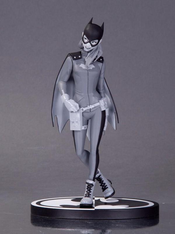 Batgirl Black and White Statue from DC Collectibles