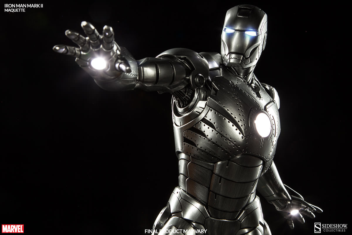 Iron Man Mark II Maquette from Marvel and Sideshow Collectibles