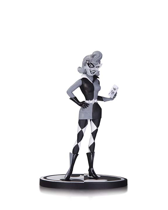 Harley Quinn Paul Dini Batman Black and White Statue from DC Collectibles