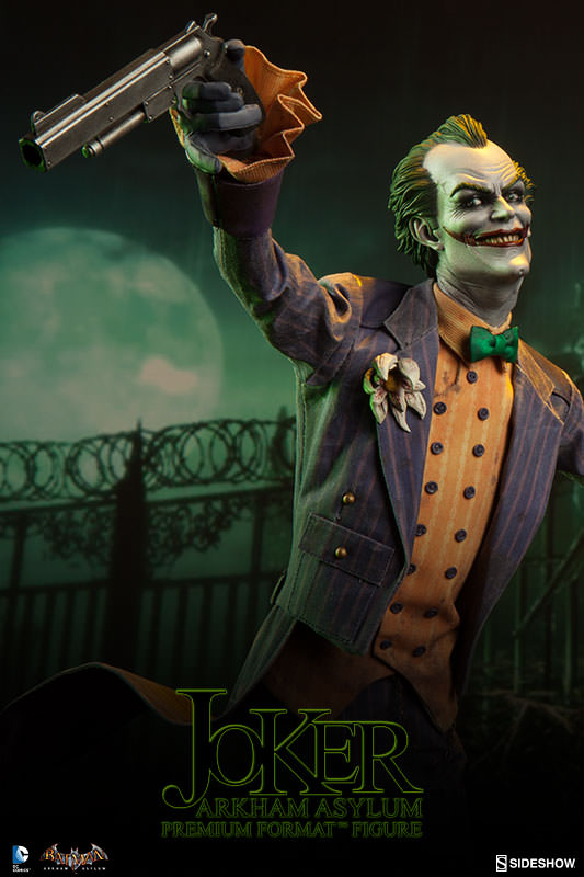 Joker Arkham Asylum Premium Format Figure from DC Comics and Sideshow Collectibles