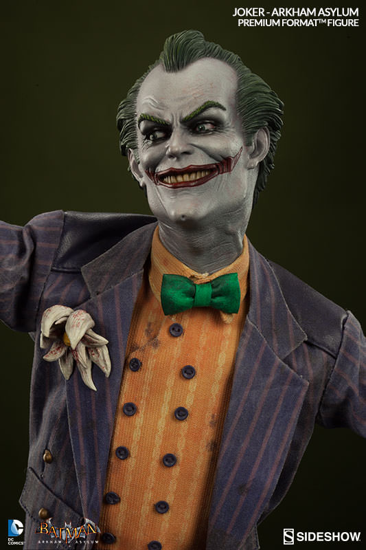 Joker Arkham Asylum Premium Format Figure from DC Comics and Sideshow Collectibles