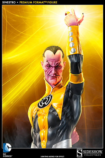Sinestro Premium Format Figure from DC Comics and Sideshow Collectibles
