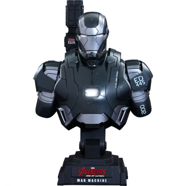 War Machine Mark II Quarter Scale Collectible Bust from Hot Toys and Marvel