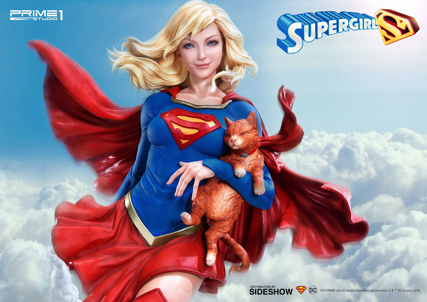 Supergirl 1:3 Scale Statue from Prime 1 Studio and DC Comics