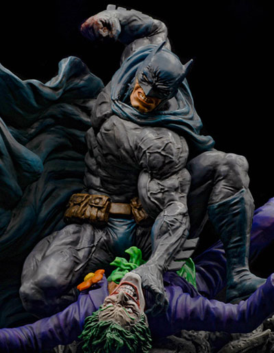 Batman vs. The Joker Statue from Sideshow Collectibles and DC Comics
