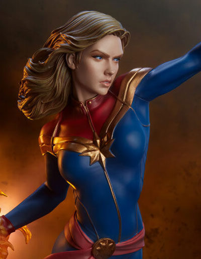 Captain Marvel Statue from Sideshow Collectibles