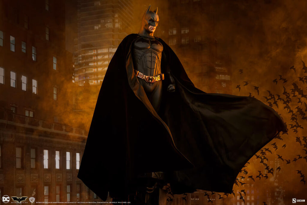 Batman Dark Knight Trilogy Christian Bale Premium Format™ Figure from Sideshow Collectibles and DC Comics 2022