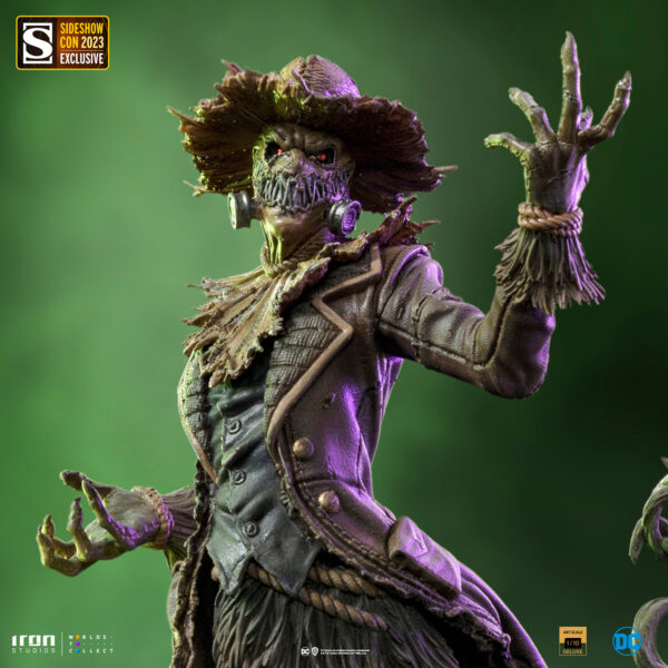 Scarecrow Deluxe 1:10 Scale Statue from Iron Studios and DC Comics