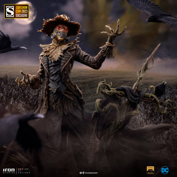 Scarecrow Deluxe 1:10 Scale Statue from Iron Studios and DC Comics