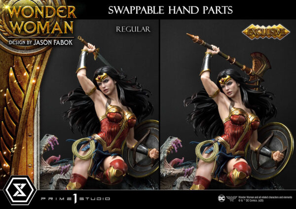 DC Comics Wonder Woman VS Hydra 1:3 Scale Statue from Prime 1 Studio