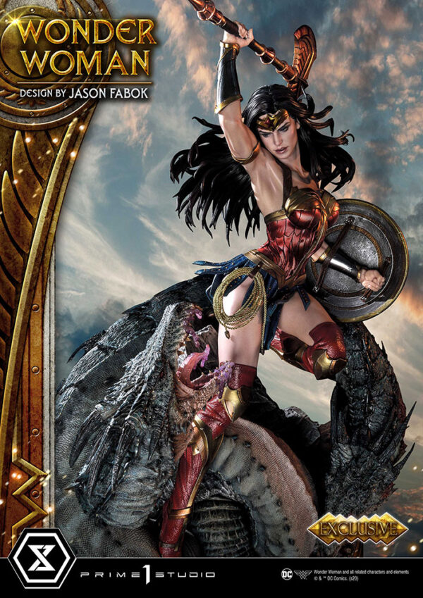 DC Comics Wonder Woman VS Hydra 1:3 Scale Statue from Prime 1 Studio