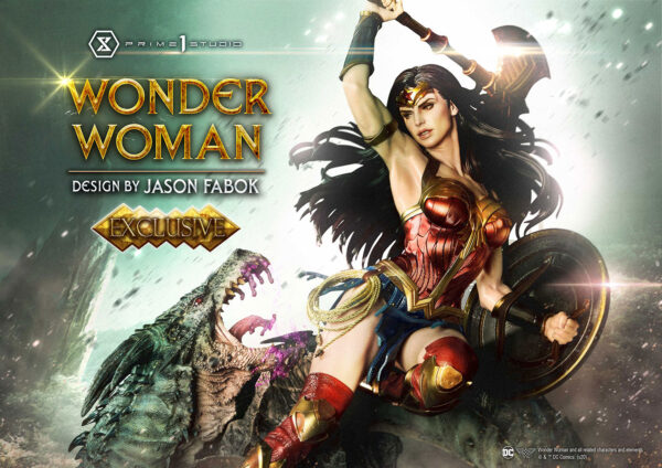 DC Comics Wonder Woman VS Hydra 1:3 Scale Statue from Prime 1 Studio