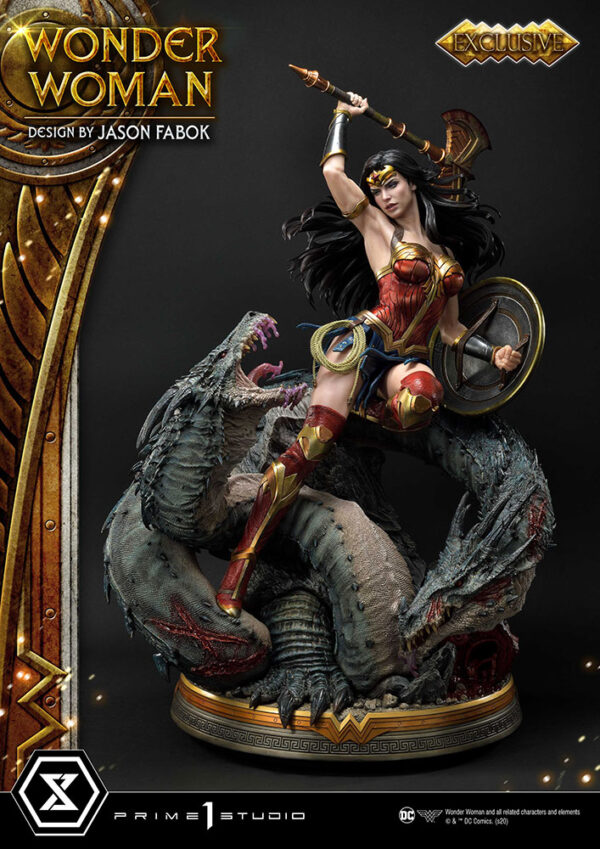 DC Comics Wonder Woman VS Hydra 1:3 Scale Statue from Prime 1 Studio