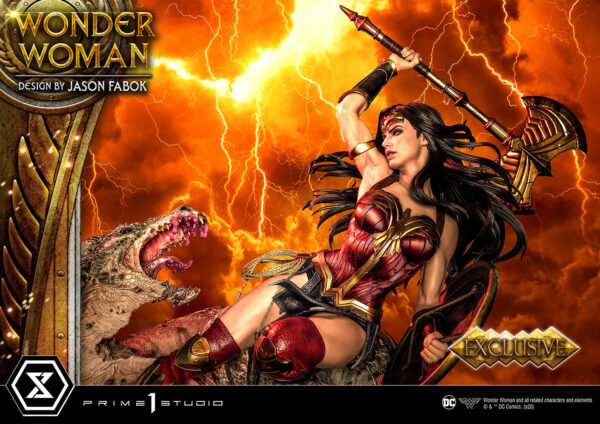 DC Comics Wonder Woman VS Hydra 1:3 Scale Statue from Prime 1 Studio