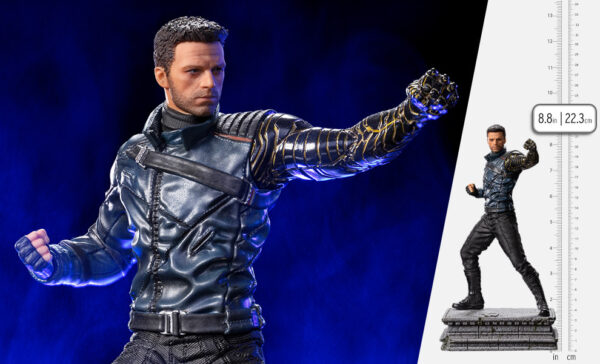 Marvel Bucky Barnes The Winter Soldier 1:10 Art Scale Statue by Iron Studios