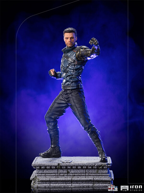 Marvel Bucky Barnes The Winter Soldier 1:10 Art Scale Statue by Iron Studios