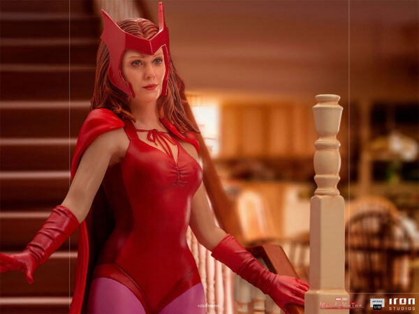 Scarlet Witch Wanda Halloween Wandavision Art Scale 1:10 Statue from Marvel and Iron Studios