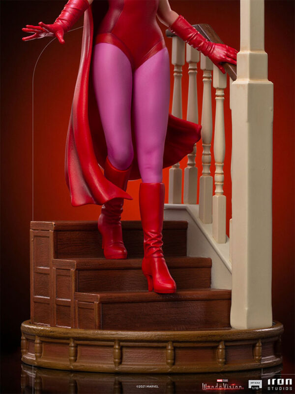 Scarlet Witch Wanda Halloween Wandavision Art Scale 1:10 Statue from Marvel and Iron Studios