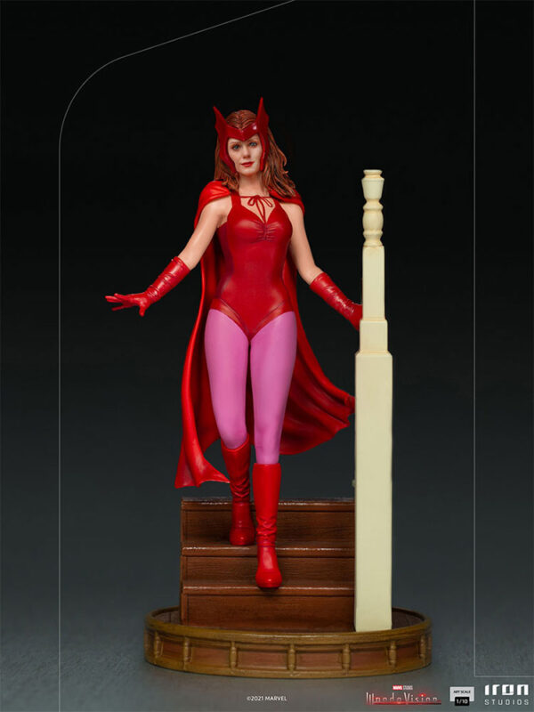 Scarlet Witch Wanda Halloween Wandavision Art Scale 1:10 Statue from Marvel and Iron Studios