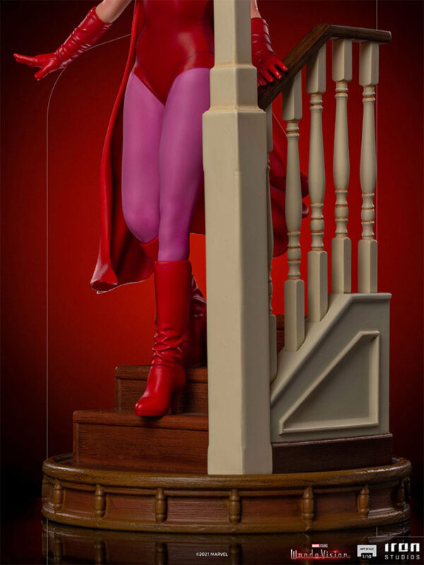 Scarlet Witch Wanda Halloween Wandavision Art Scale 1:10 Statue from Marvel and Iron Studios