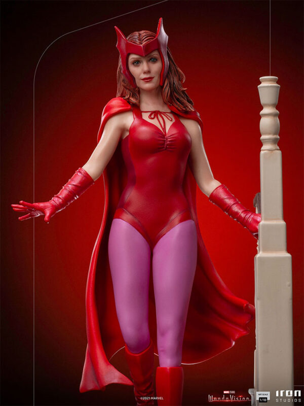 Scarlet Witch Wanda Halloween Wandavision Art Scale 1:10 Statue from Marvel and Iron Studios