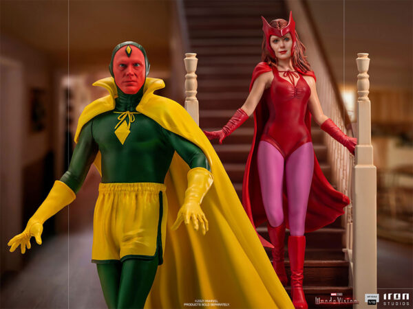 Scarlet Witch Wanda Halloween Wandavision Art Scale 1:10 Statue from Marvel and Iron Studios