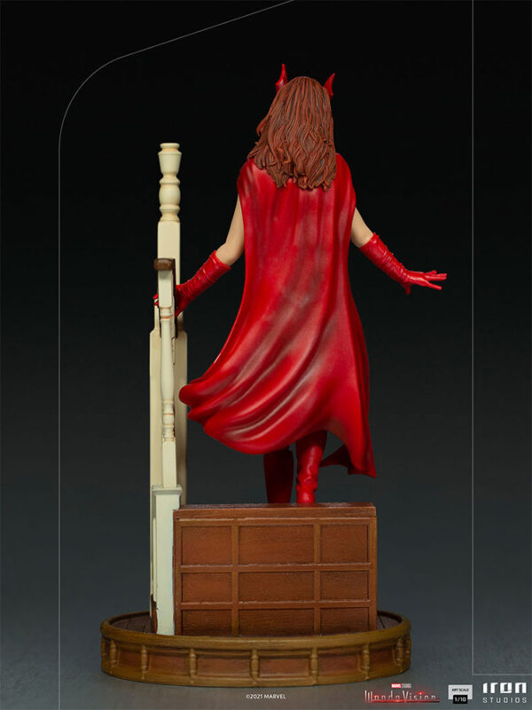 Scarlet Witch Wanda Halloween Wandavision Art Scale 1:10 Statue from Marvel and Iron Studios