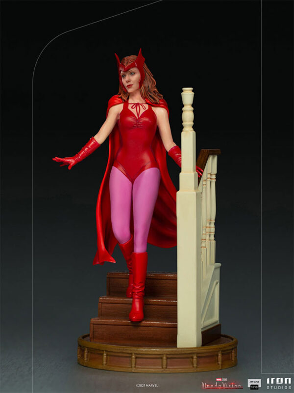 Scarlet Witch Wanda Halloween Wandavision Art Scale 1:10 Statue from Marvel and Iron Studios