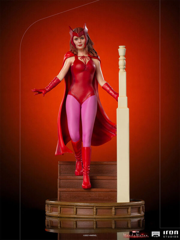 Scarlet Witch Wanda Halloween Wandavision Art Scale 1:10 Statue from Marvel and Iron Studios