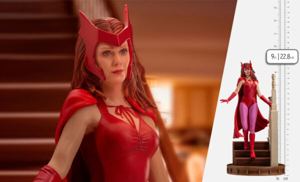 Scarlet Witch Wanda Halloween Wandavision Art Scale 1:10 Statue from Marvel and Iron Studios