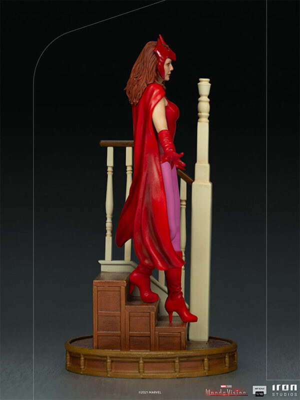 Scarlet Witch Wanda Halloween Wandavision Art Scale 1:10 Statue from Marvel and Iron Studios