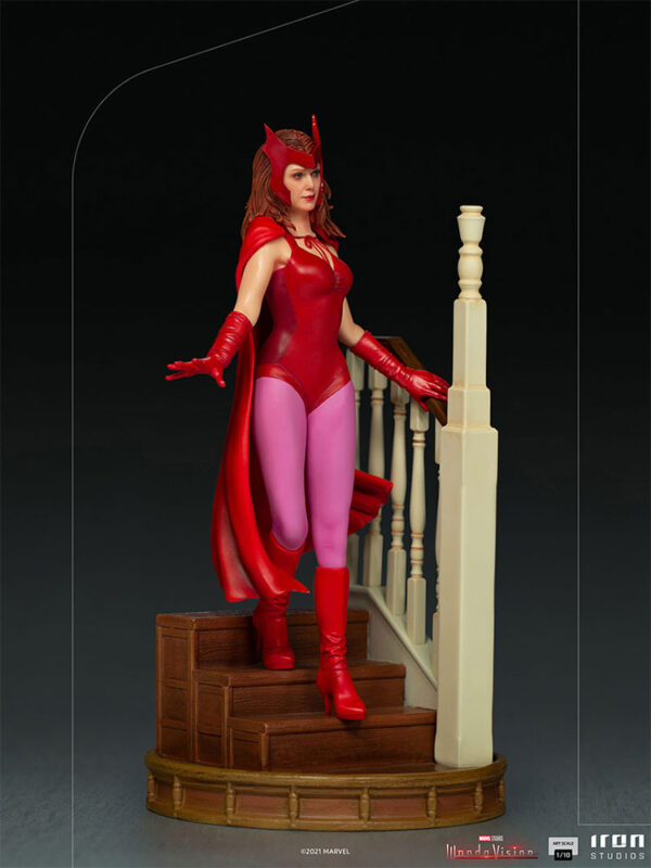 Scarlet Witch Wanda Halloween Wandavision Art Scale 1:10 Statue from Marvel and Iron Studios