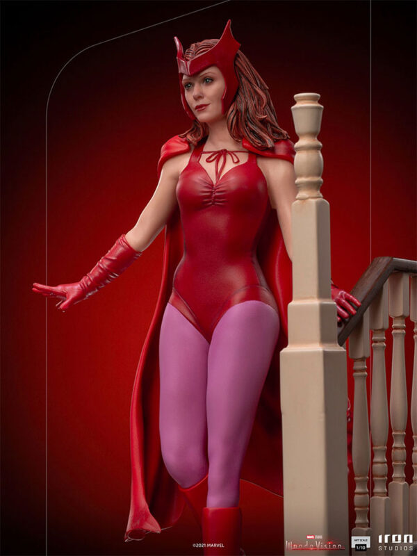 Scarlet Witch Wanda Halloween Wandavision Art Scale 1:10 Statue from Marvel and Iron Studios