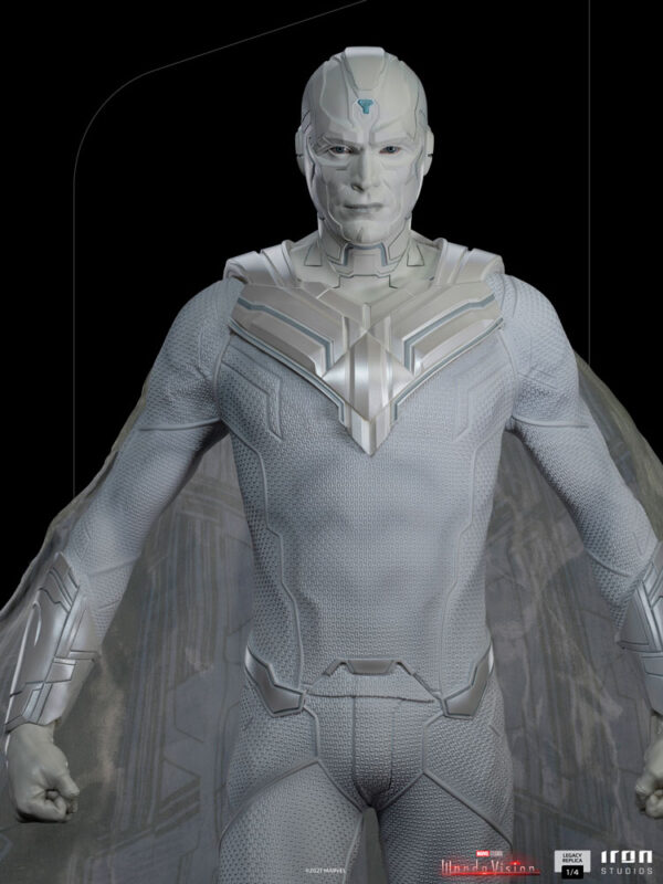 Marvel White Vision WandaVision 1:4 Legacy Replica Statue from Iron Studios