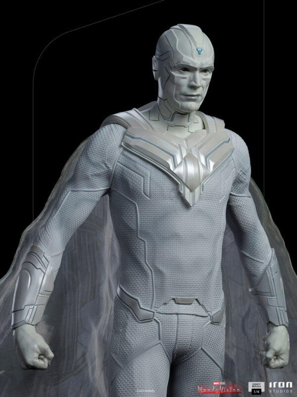 Marvel White Vision WandaVision 1:4 Legacy Replica Statue from Iron Studios