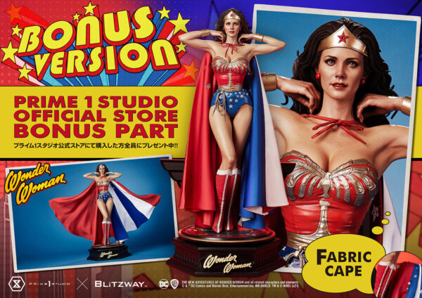 DC Comics Lynda Carter Wonder Woman 1:3 Scale Statue from Prime 1 Studio 2021