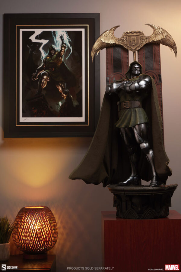 Marvel Doctor Doom Collector Edition Maquette from Sideshow Collectibles 2021