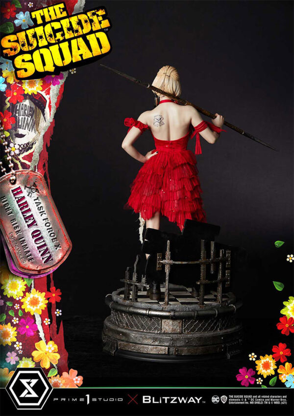 DC Comics Harley Quinn (Bonus Version) from The Suicide Squad movie 1:3 Scale Statue by Prime 1 Studio