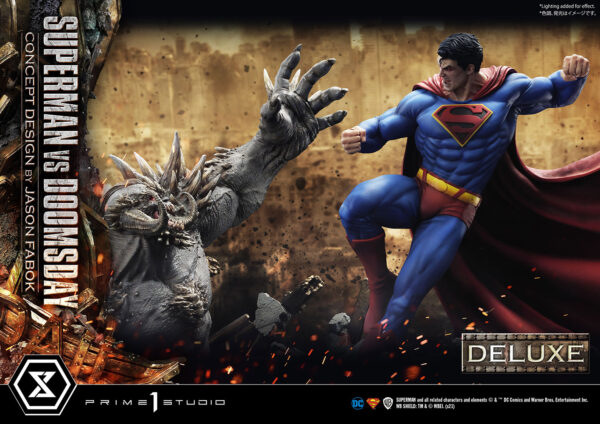 DC Comics Superman VS Doomsday (Deluxe Version) Statue by Prime 1 Studio