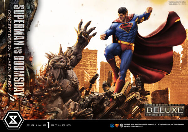 DC Comics Superman VS Doomsday (Deluxe Version) Statue by Prime 1 Studio