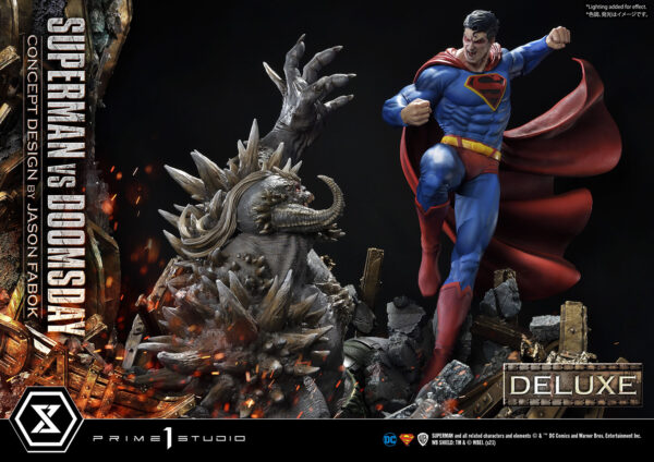 DC Comics Superman VS Doomsday (Deluxe Version) Statue by Prime 1 Studio