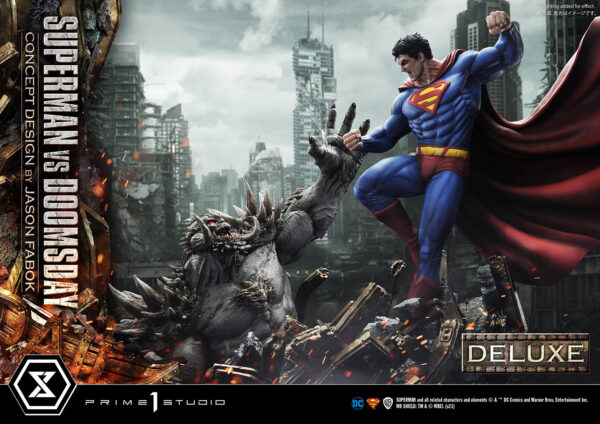 DC Comics Superman VS Doomsday (Deluxe Version) Statue by Prime 1 Studio